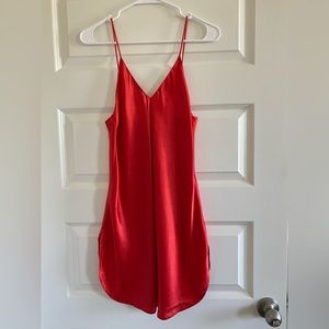 Vintage Red slip dress